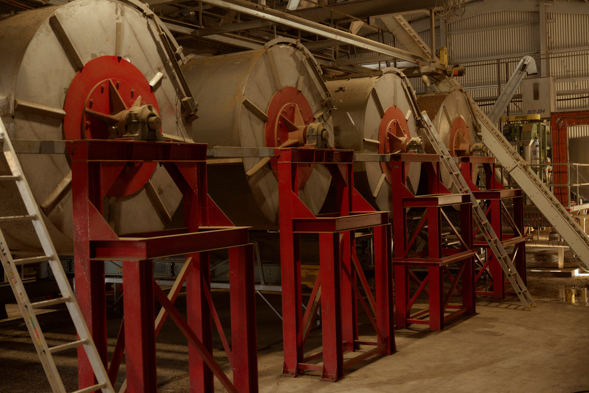 Inside the wet mill