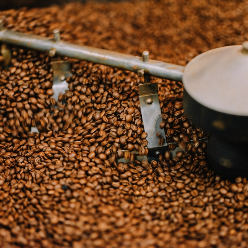 Roasting Australian-grown beans on site